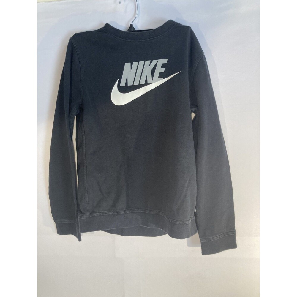 Youth Large (14-16) Black and Grey Nike crewneck